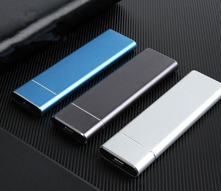 Schnelle USB 3.1 Kompakte Externe SSD – Plug & Play, Tragbar