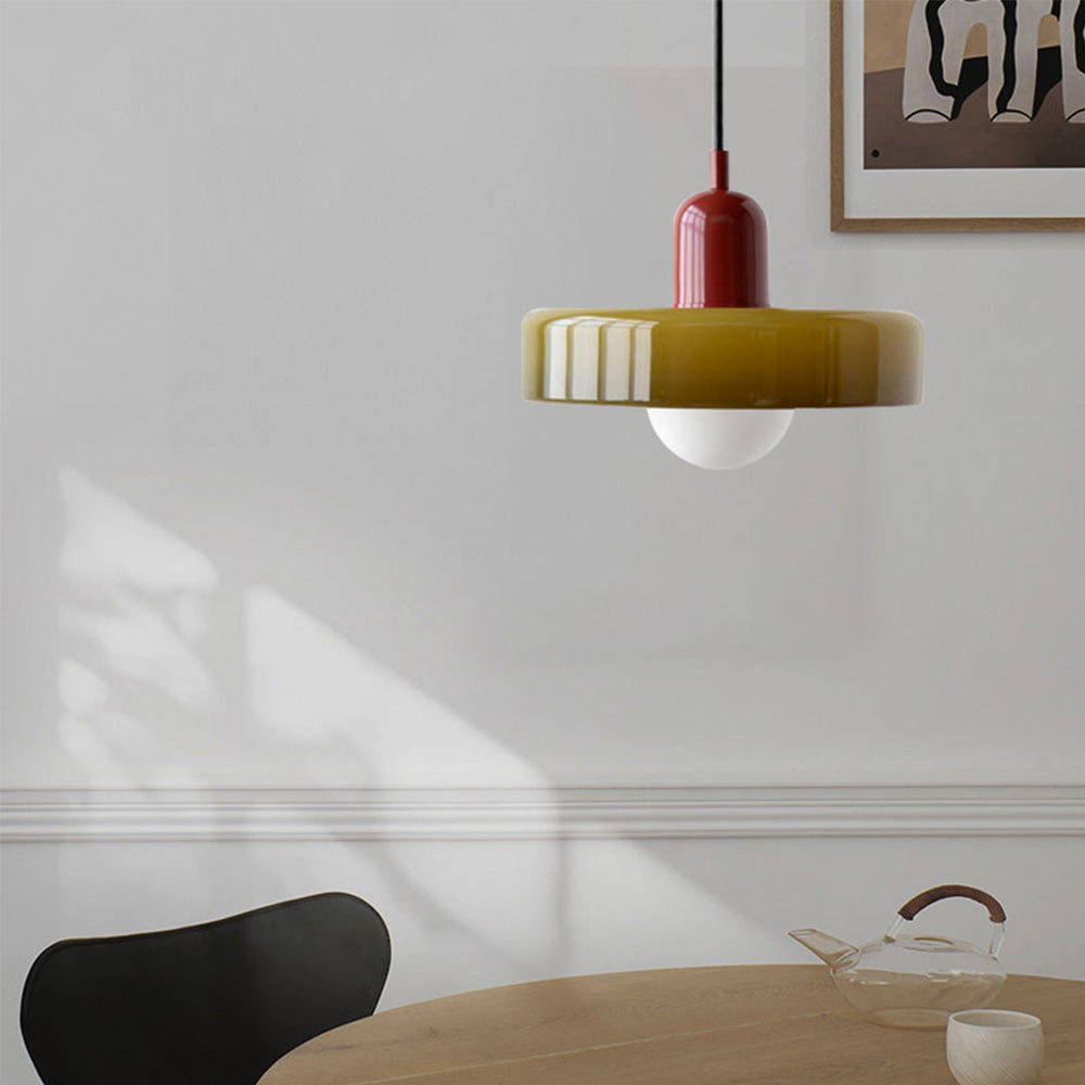 Miklon | Bunte Bauhaus Stil Pendelleuchte