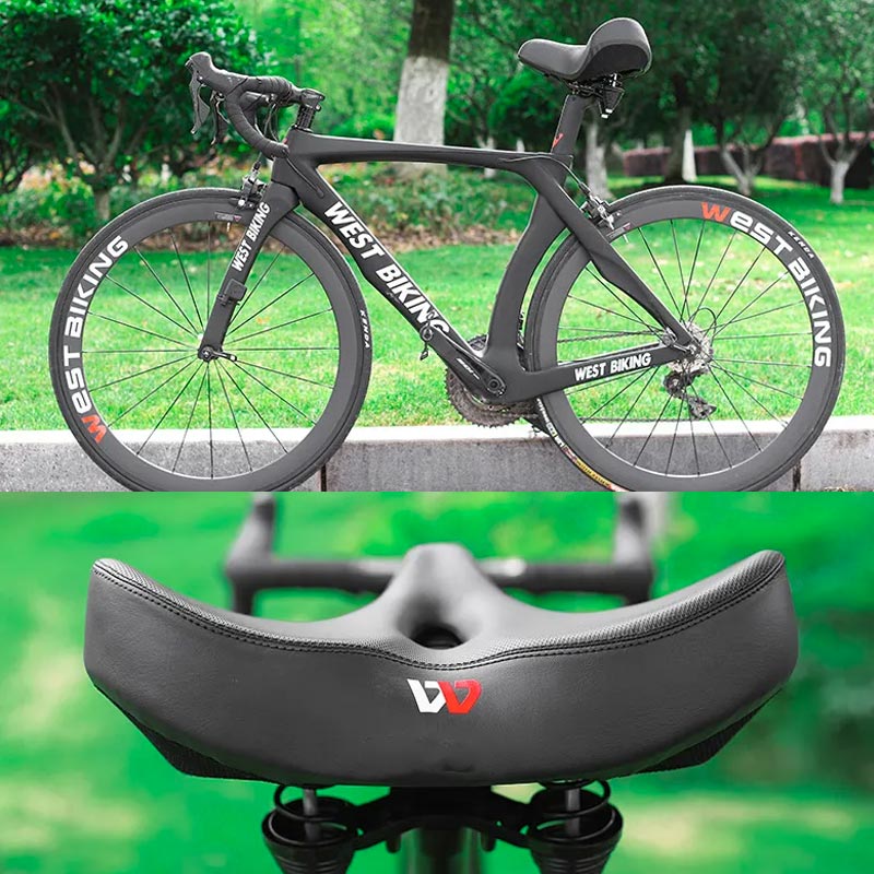 Ergonomischer Fahrradsattel | Maximaler Komfort mit Extra Unterstützung