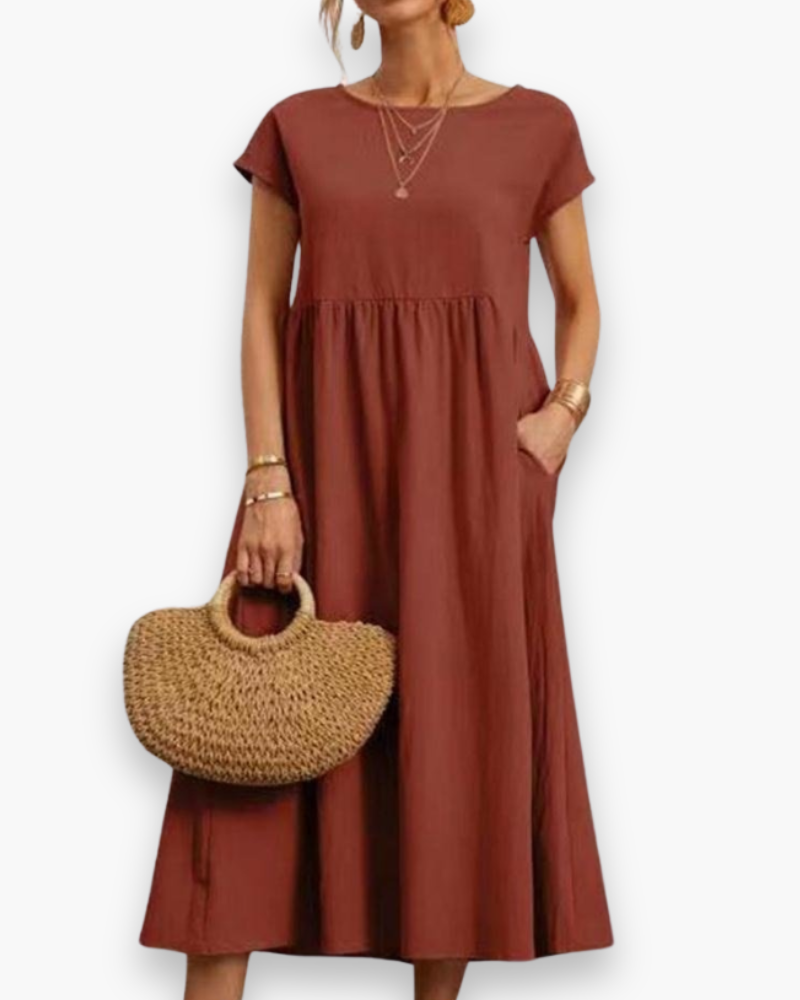 Rayenna | Damen Elegantes Maxi-Sommerkleid