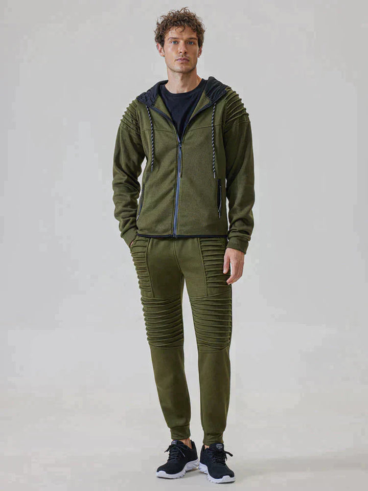 Caldor | 2-teiliger Kapuzenpulli mit Reißverschluss und Jogginghosen