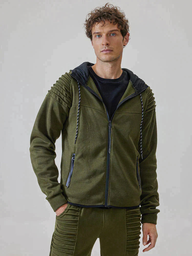 Caldor | 2-teiliger Kapuzenpulli mit Reißverschluss und Jogginghosen