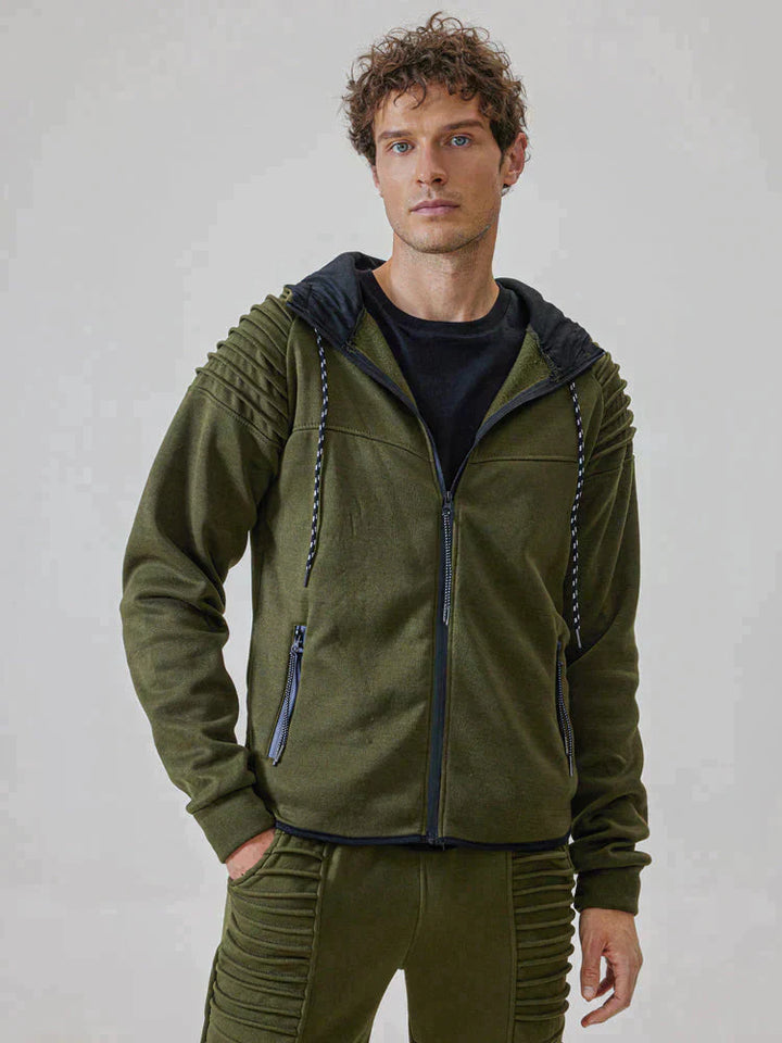 Caldor | 2-teiliger Kapuzenpulli mit Reißverschluss und Jogginghosen