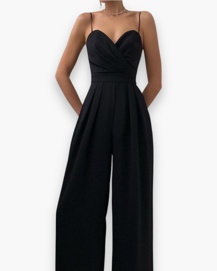 Aenara | Damen Elegante Gürtel Overall