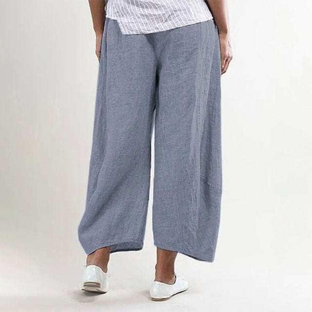 Sable | Damen Sommer Leinenhosen