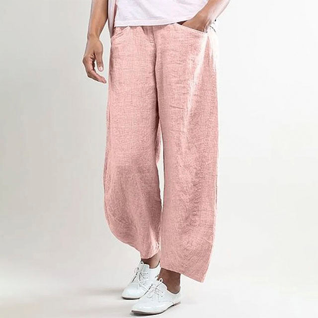 Sable | Damen Sommer Leinenhosen