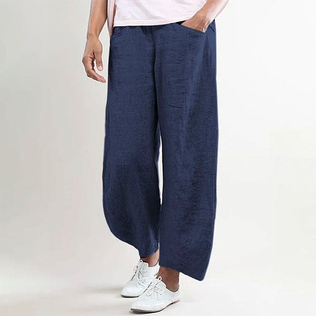 Sable | Damen Sommer Leinenhosen