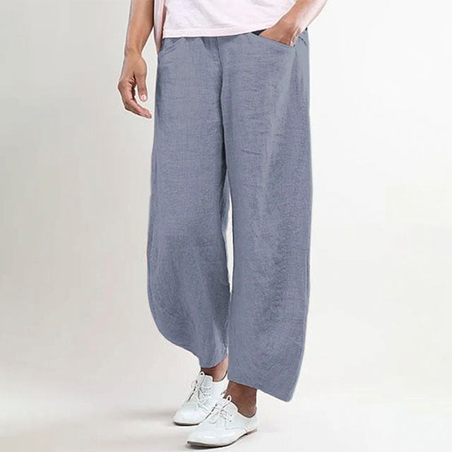 Sable | Damen Sommer Leinenhosen