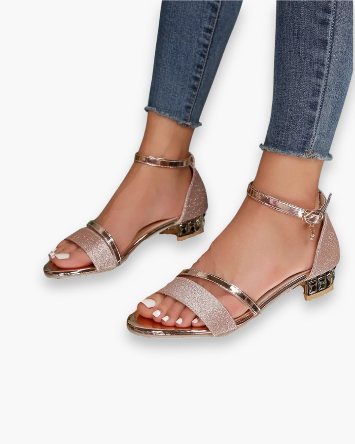 Sylira | Damen Elegante Sommer Sandalen