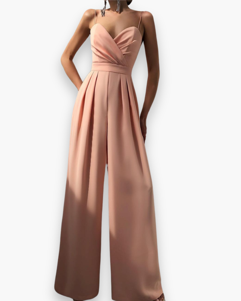 Aenara | Damen Elegante Gürtel Overall