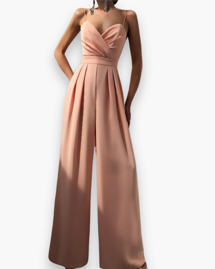 Aenara | Damen Elegante Gürtel Overall