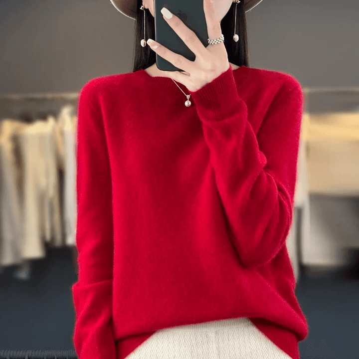 Damen Kaschmir-Ähnlichen Pullover