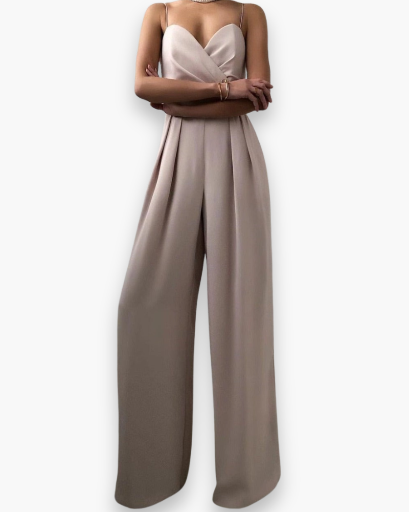 Aenara | Damen Elegante Gürtel Overall