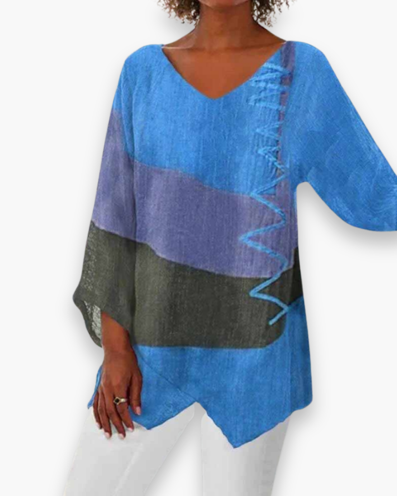Ysella | Damen Stylische Bauchbedeckung Bluse