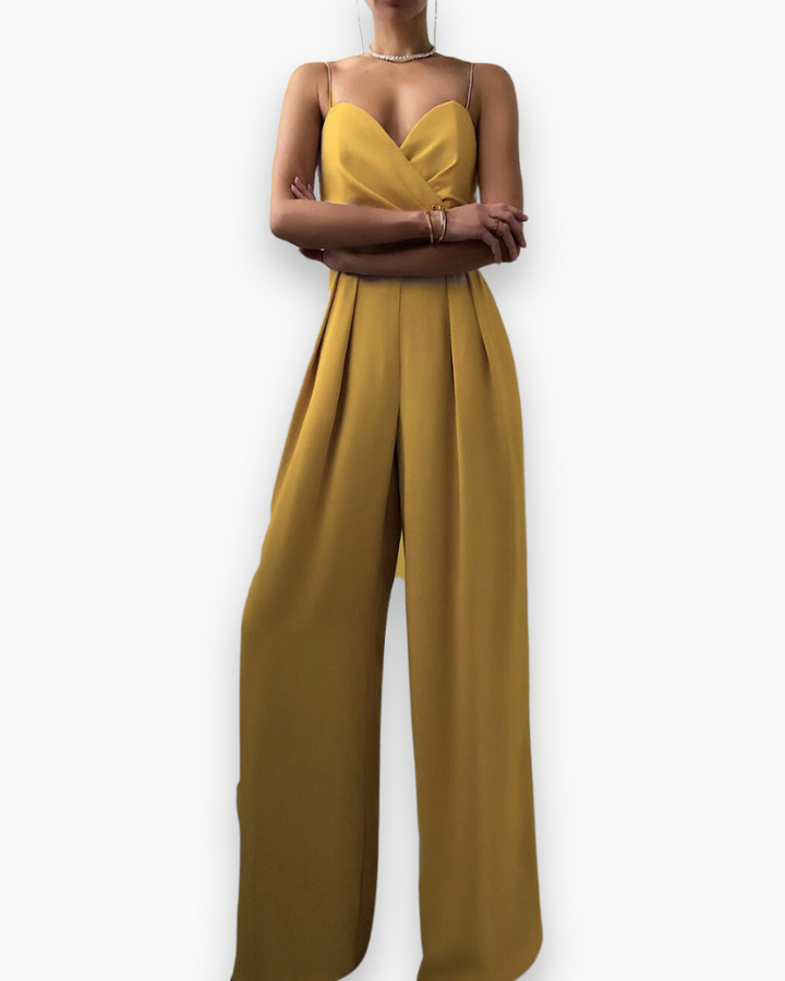 Aenara | Damen Elegante Gürtel Overall