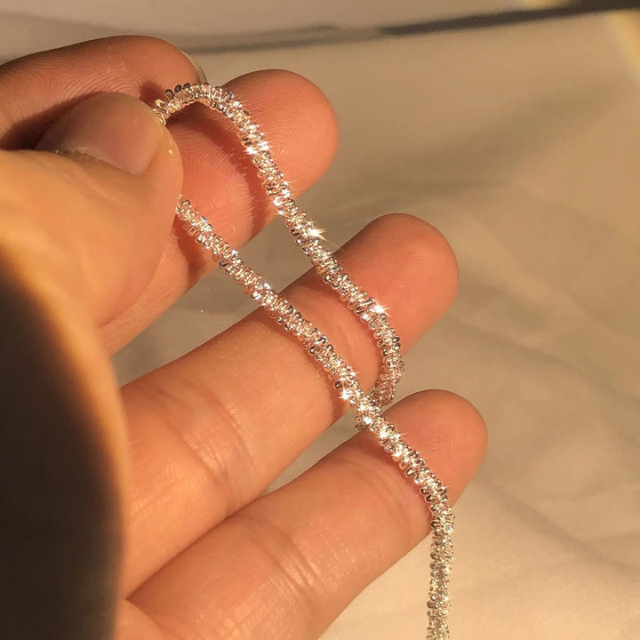Madeleine | Flüssiger Glanz Silber Armband
