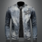 Herren Retro Jeansjacke