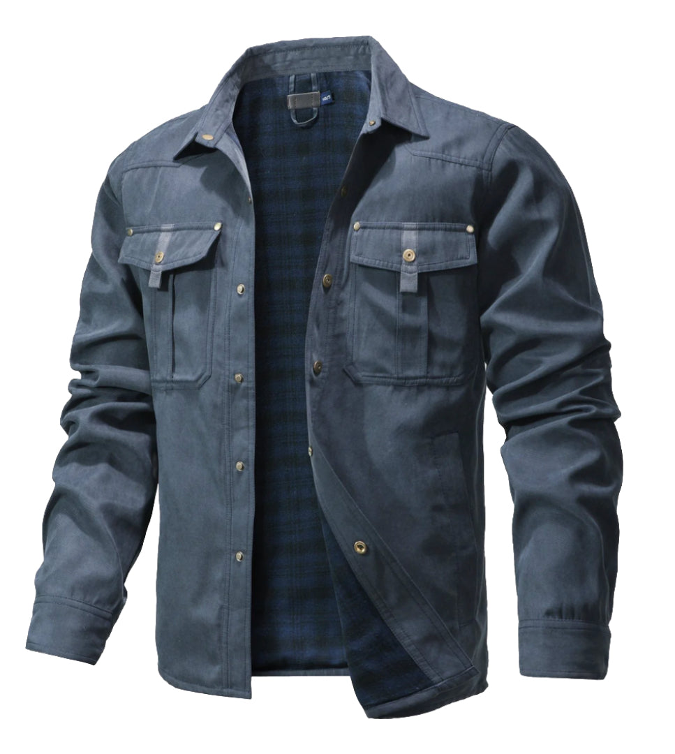 Ceric | Herren Flanell Rover Jacke