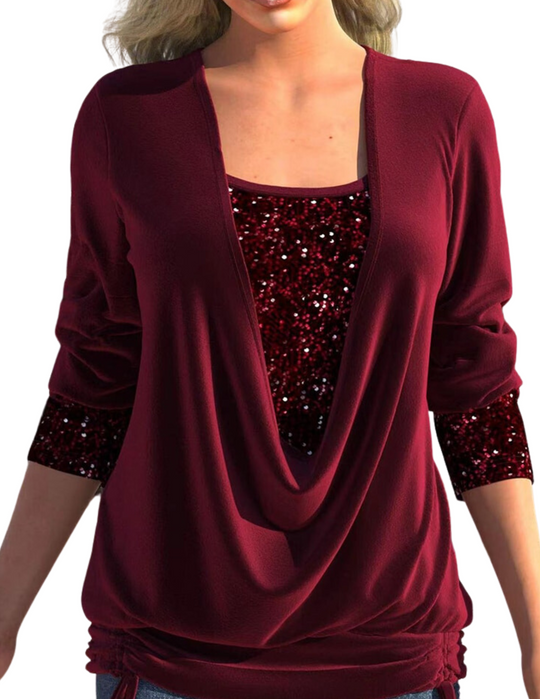 Nyssara | Damen Abend Bluse