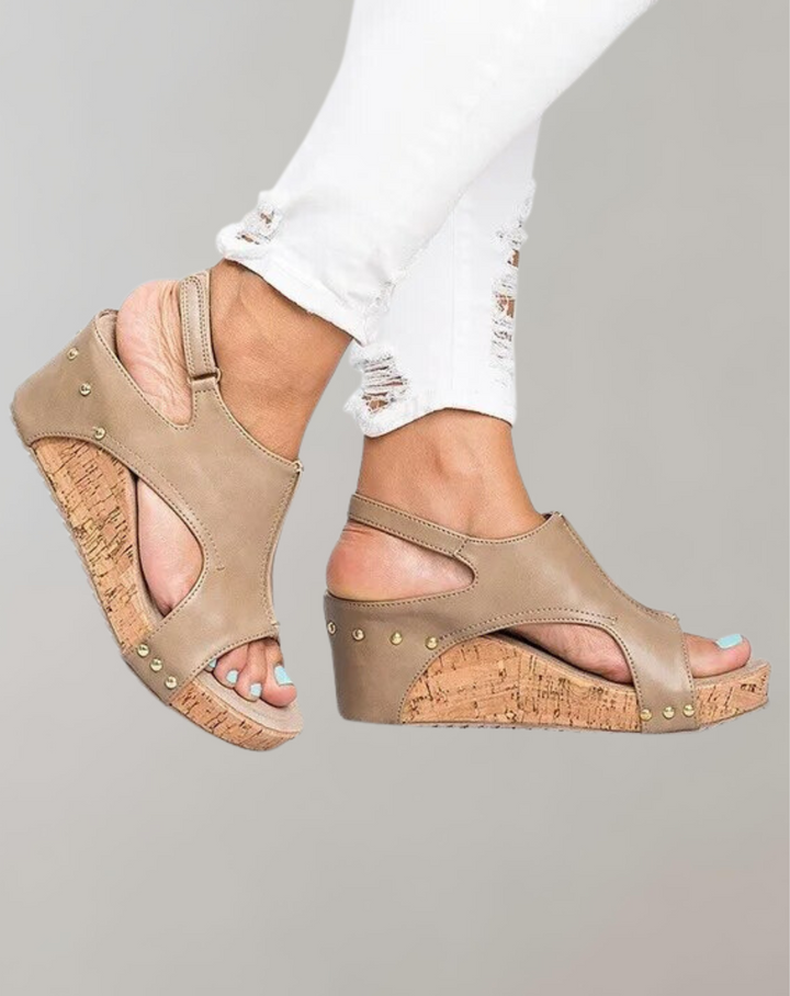Narcissa | Damen Keilsandalen