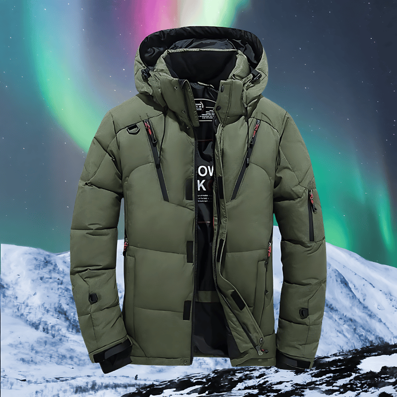 Gipfel Ost Herren Daunen Pufferjacke