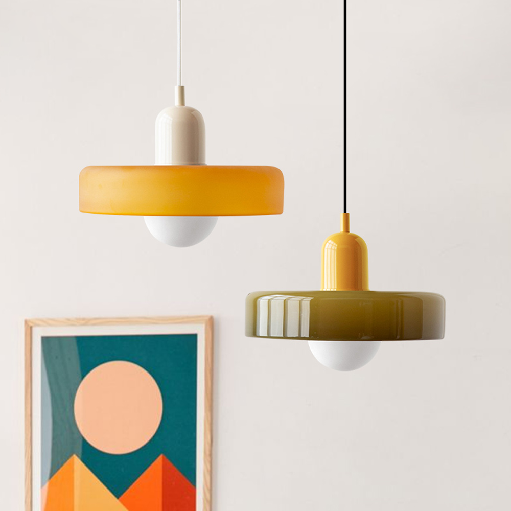 Miklon | Bunte Bauhaus Stil Pendelleuchte