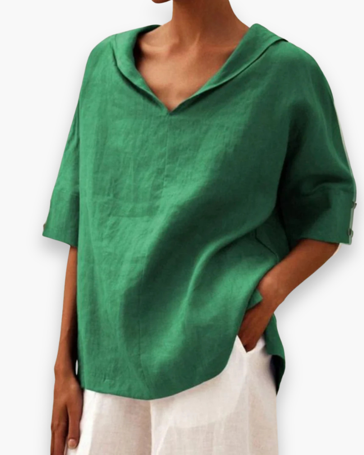 Nerisse | Damen Elegante Luftige Bluse