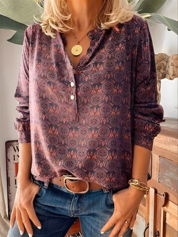 Paloma | Damen Weinlese Sommerbluse