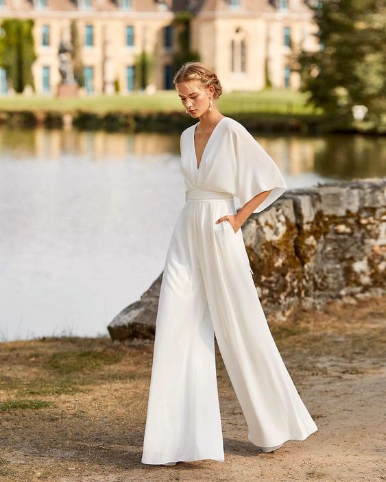 Acantha | Lässiger Overall für Damen Mit Weiten Beinen