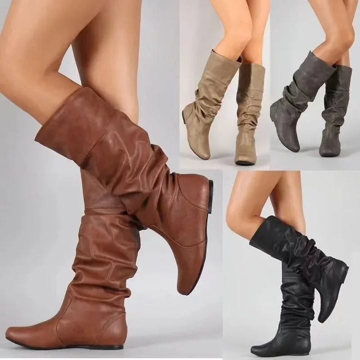 Maelis | Elegante Mittelkalb Cowboystiefel Für Damen