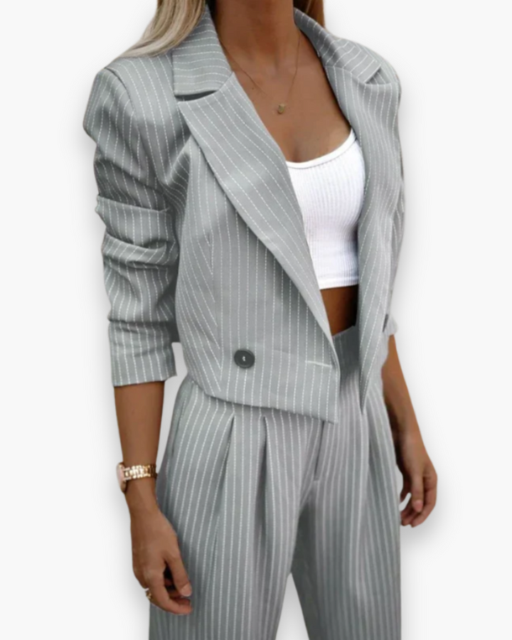 Saphira | Damen Moderne Elegante Formaler Hosenanzug