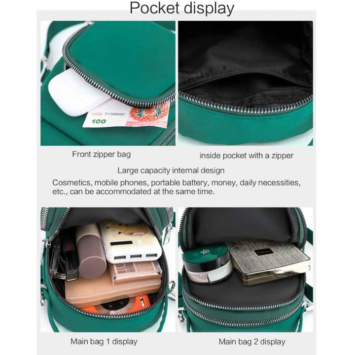 Sorelle | Damen Multifunktionale kompakte Mini Tasche