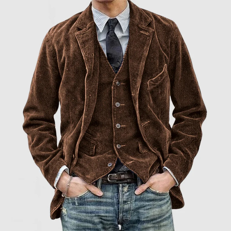 Arlen | Herren Blazer-Stil Jahrgang Jacke