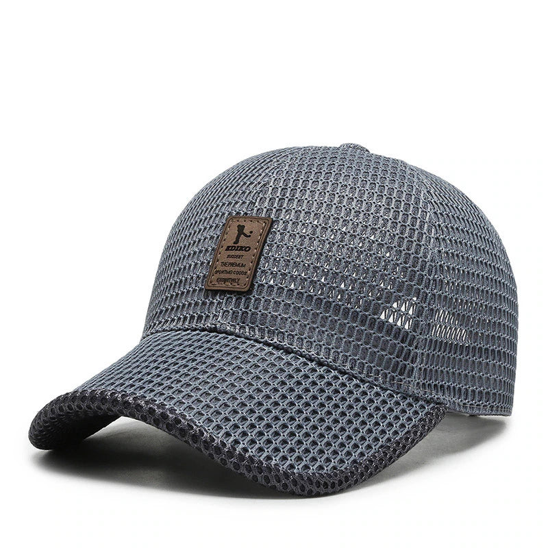 Beckett | Einstellbare Atmungsaktive Sommer Snapback Kappe