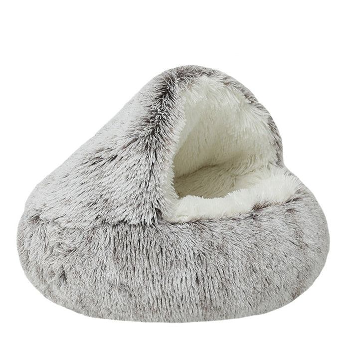 Ultraweiches Krapfen-Haustierbett