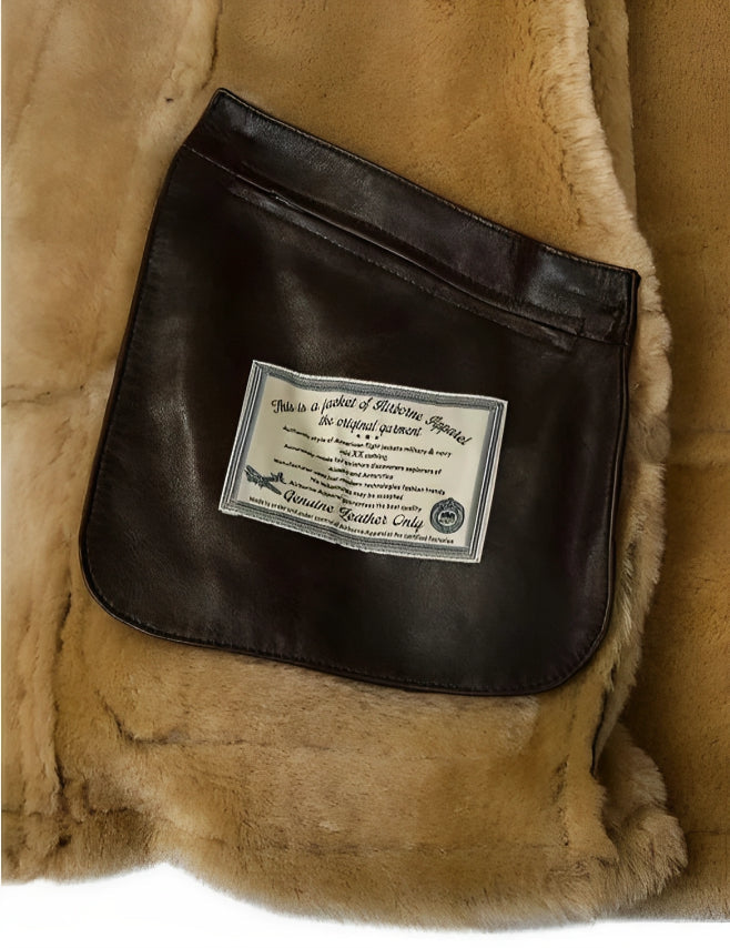 Janco | Herren Schafslederjacke