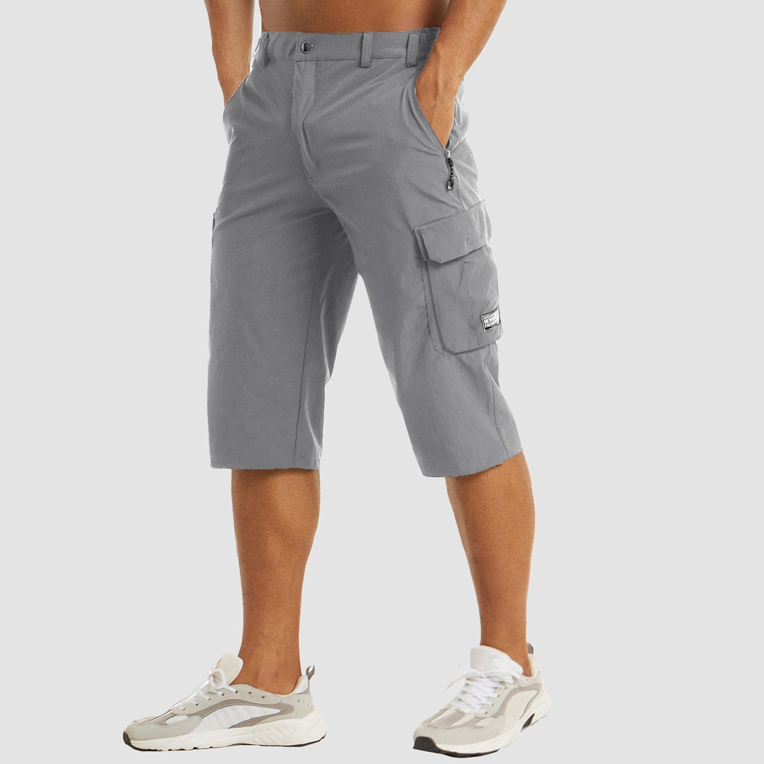 Schnelltrocknende Cargo-Shorts Mit Mehreren Taschen Für Herren