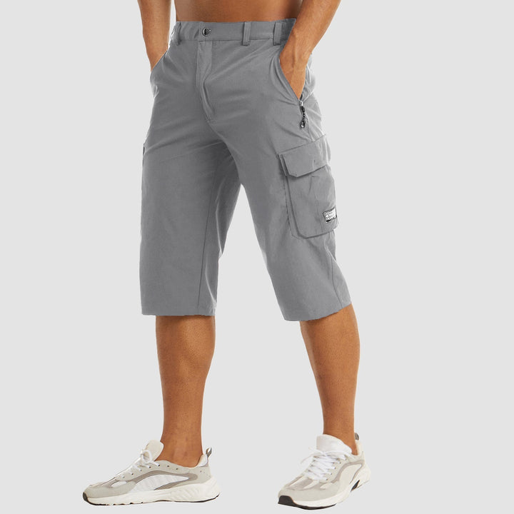 Schnelltrocknende Cargo-Shorts Mit Mehreren Taschen Für Herren