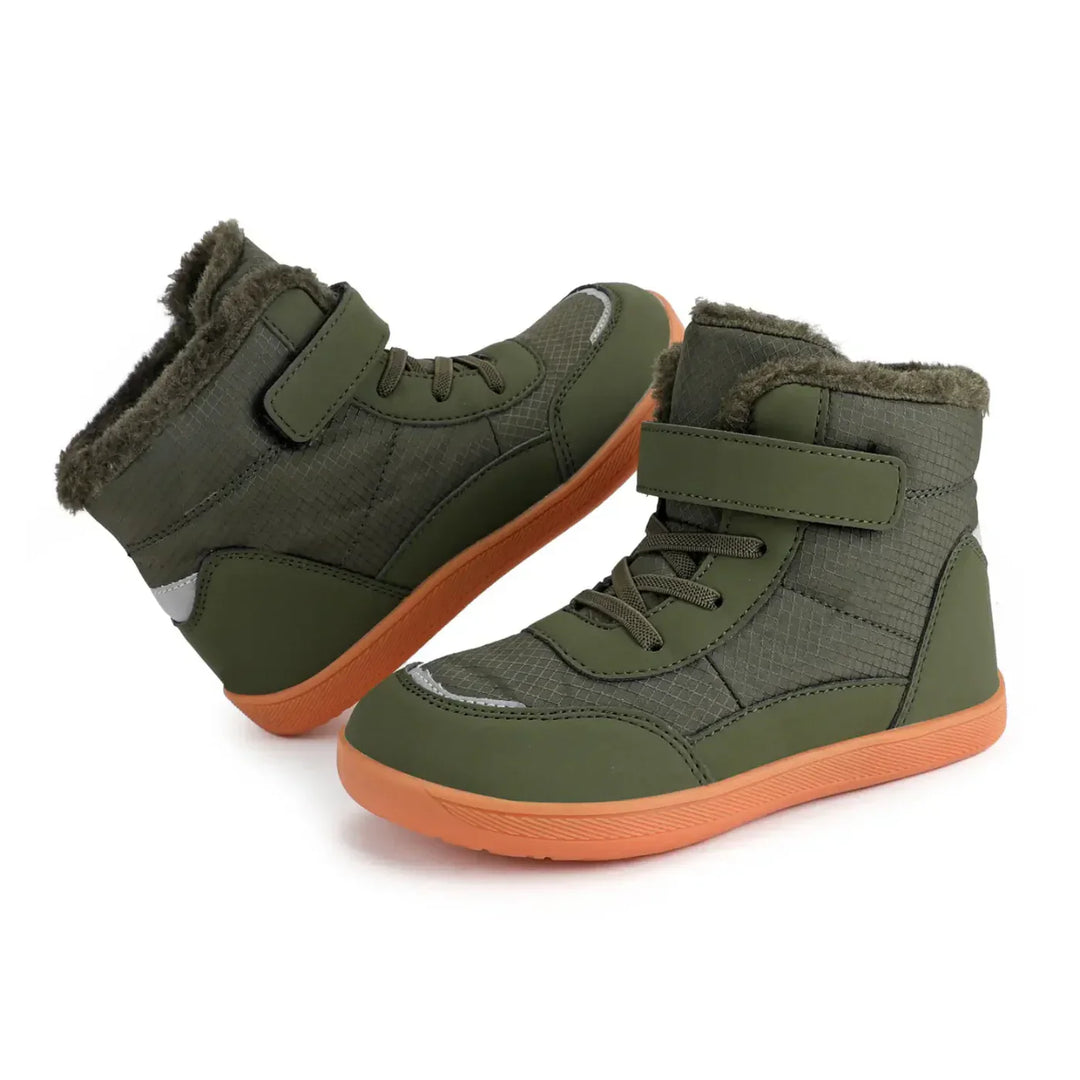 Kinder Barfußschuhe | Gefütterte und Wasserfeste Turnschuhe Für Kinder Von 3-15 Jahren