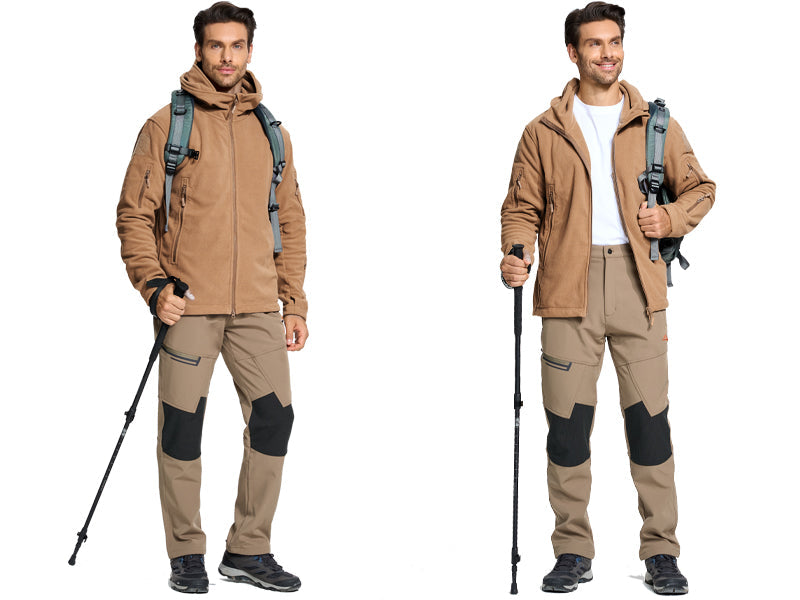 Taktische Fleecejacke für Herren | Draußen Bereit
