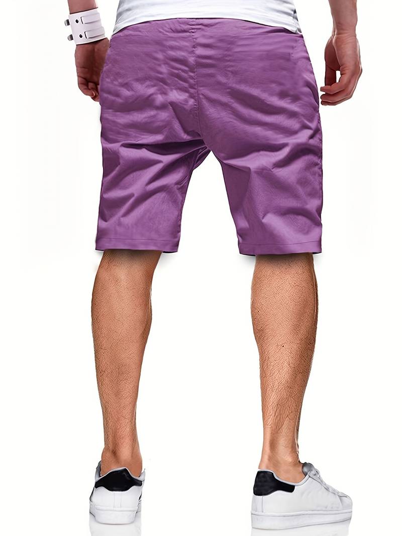 Jari | Herren Abgeschnitten Kordelzug Kurze Hose