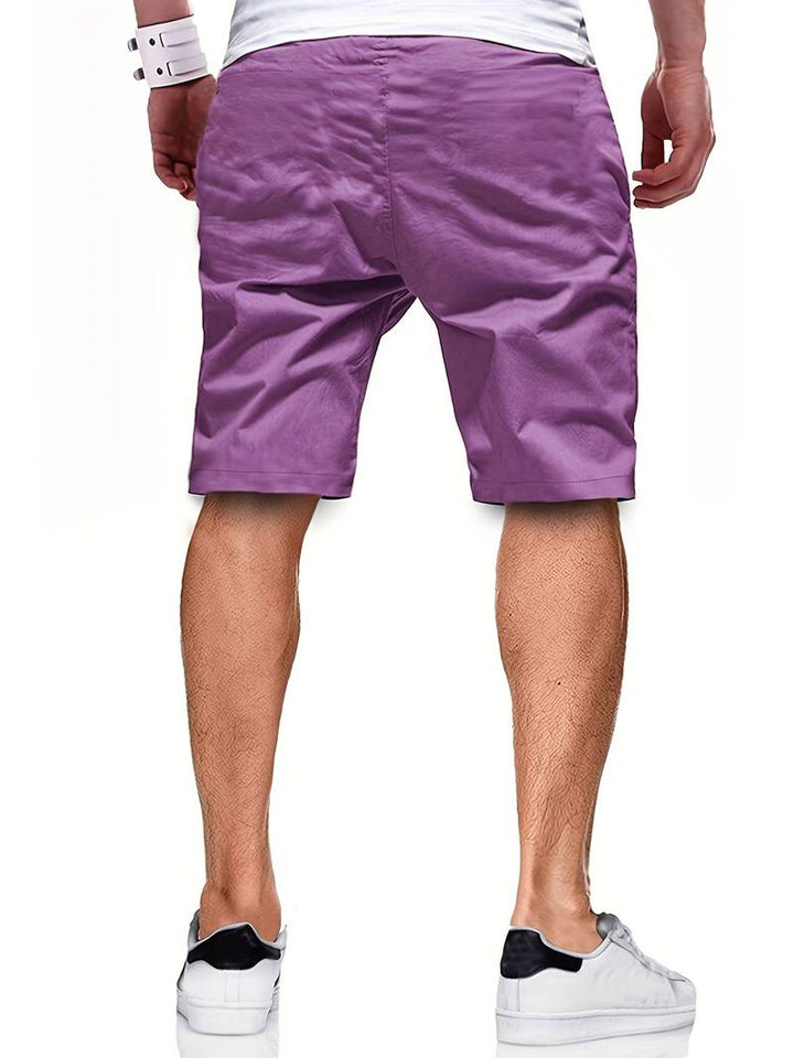 Jari | Herren Abgeschnitten Kordelzug Kurze Hose