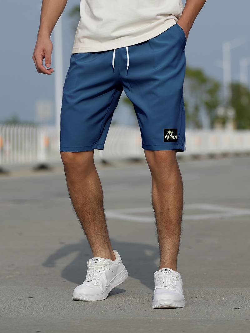 Oskar | Herren Doppelter-Ebene Sommer Kurze Hose