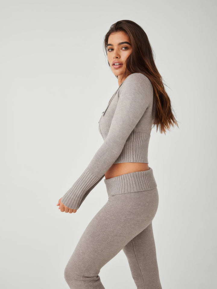 Nessa | Gemütliches Loungewear-Outfit mit Reißverschluss für Damen