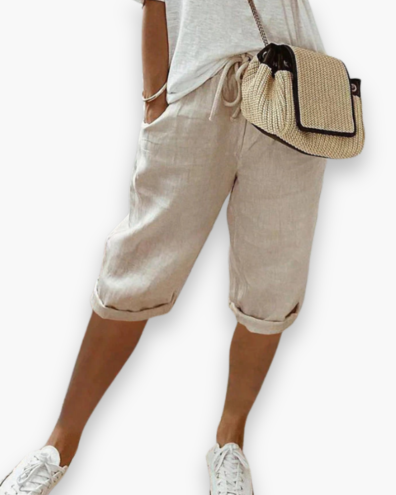 Faelira | Damen Knielange Sommerhosen