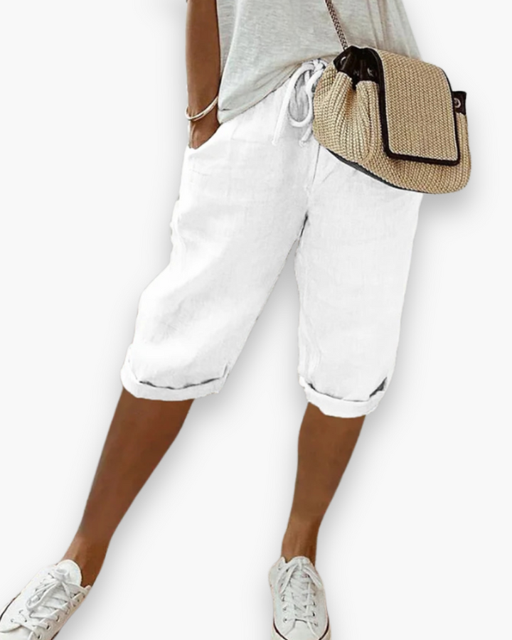 Faelira | Damen Knielange Sommerhosen