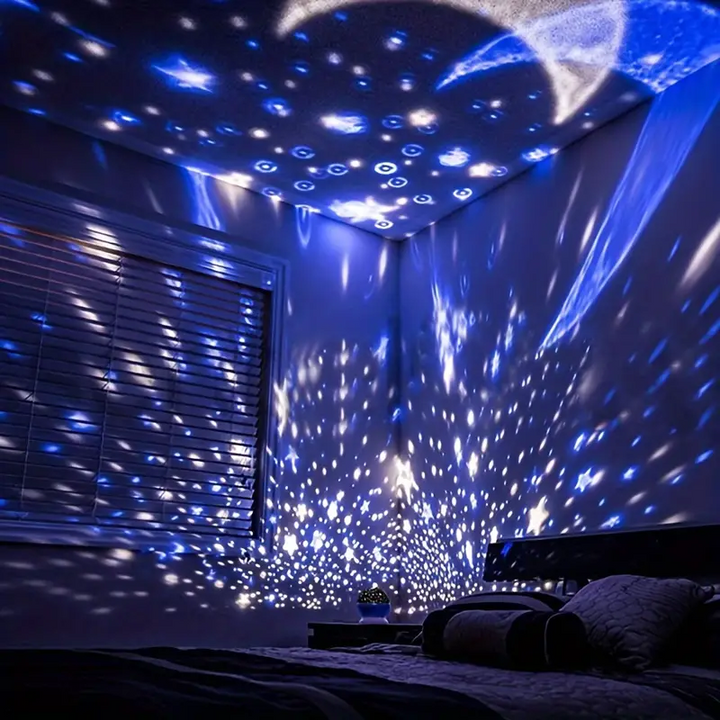 Stern Projektor Nachtlicht | Lampe für Kinder Schlafzimmer