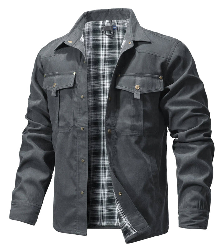 Ceric | Herren Flanell Rover Jacke