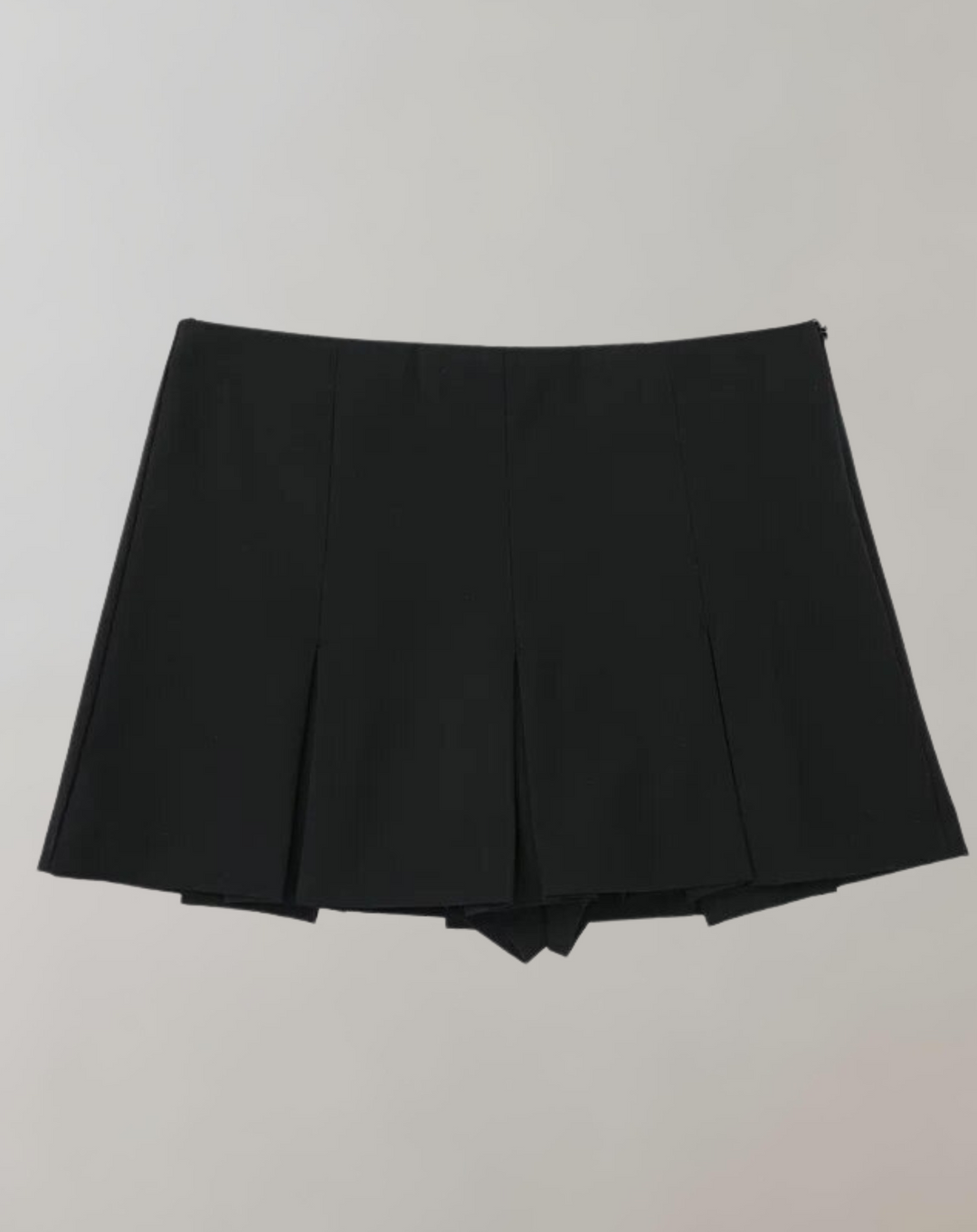 Dörte | Fließend Plissee-Mini-Skort Für Frauen