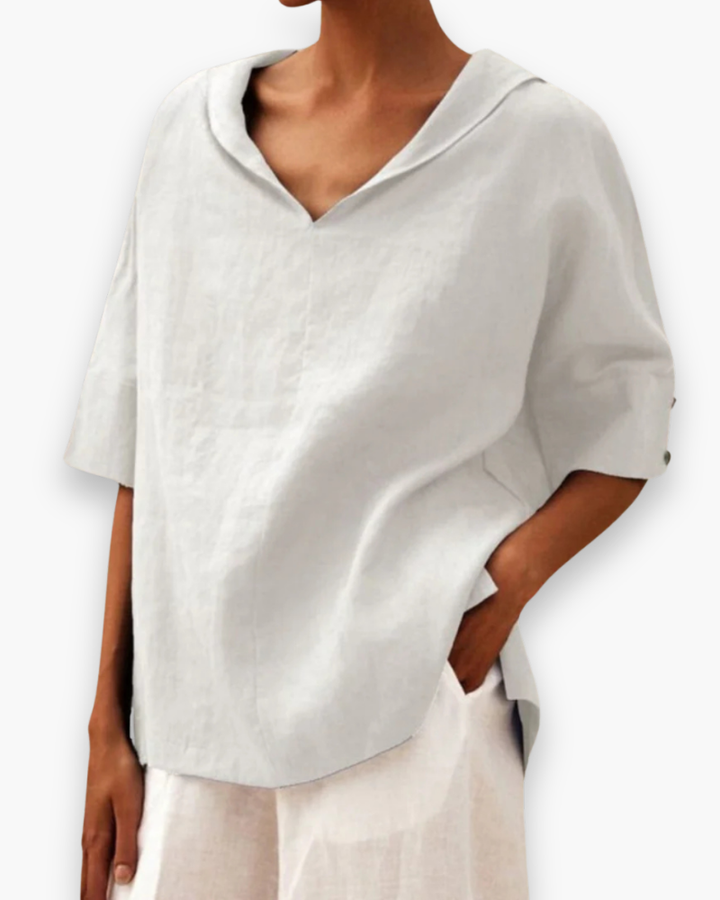 Nerisse | Damen Elegante Luftige Bluse